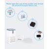 imageELEGOO Mini Air Purifier with Activated Carbon Filter and Universal Adaptor for LCDDLPMSLA Resin 3D PrinterPack of 2