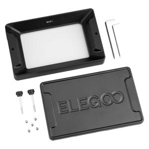 imageELEGOO Metal Resin Tank for Mars 4 DLP 3D Printer with PFA Release Film PreInstalled and Allen Wrench Resin Vat for ELEGOO Mars 4 DLP