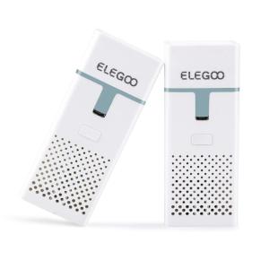 imageELEGOO Mini Air Purifier with Activated Carbon Filter and Universal Adaptor for LCDDLPMSLA Resin 3D PrinterPack of 2