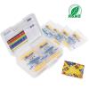 imageELEGOO 17 Values 1 Resistor Kit Assortment 0 Ohm1M Ohm Pack of 525 RoHS Compliant for Electronic Projects