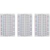 imageELEGOO 3PCS 400 tie Points breadboard 4 Power Rails for Jumper Wire