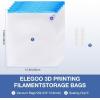 imageELEGOO Filament Storage Bags 20 Bags Vacuum Sealed Dust Proof Humidity Resistant Perfect for 3D Printer Filament Storage and Keep Filament Dry 138x126 inch No Pump Included20 Bags ONLY138x126