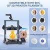 imageELEGOO Filament Storage Bags 20 Bags Vacuum Sealed Dust Proof Humidity Resistant Perfect for 3D Printer Filament Storage and Keep Filament Dry 138x126 inch No Pump Included20 Bags ONLY138x126