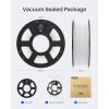 imageELEGOO PLA Filament 175mm Black 1KG 3D Printer Filament Dimensional Accuracy  002mm 1kg Spool22lbs Fit Most FDM 3D PrintersBlack  White  Dark Blue  Ture Red