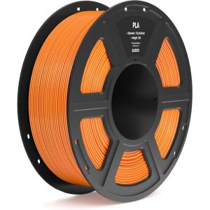 imageELEGOO PLA Filament 175mm Black 1KG 3D Printer Filament Dimensional Accuracy  002mm 1kg Spool22lbs Fit Most FDM 3D PrintersOrange
