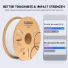 imageELEGOO PLA Plus Filament 175mm Beige 1KG PLA Tougher and Stronger 3D Printer Filament Dimensional Accuracy  002mm 1kg Spool22lbs Fits for Most FDM 3D Printers1kg Dark Blue
