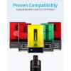 imageELEGOO Water Washable 3D Printer Resin 1kg Mint Green Rapid Precise Printing Resin 405nm Curing Resin for LCD 3D PrinterBlack 1000g