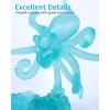 imageELEGOO Water Washable 3D Printer Resin 1kg Mint Green Rapid Precise Printing Resin 405nm Curing Resin for LCD 3D PrinterClear Blue 1000g