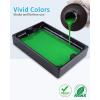 imageELEGOO Water Washable 3D Printer Resin 1kg Mint Green Rapid Precise Printing Resin 405nm Curing Resin for LCD 3D PrinterClear Green 1000g