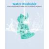imageELEGOO Water Washable 3D Printer Resin 1kg Mint Green Rapid Precise Printing Resin 405nm Curing Resin for LCD 3D PrinterMint green 1000g