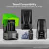 imageELEGOO Water Washable 3D Printer Resin 1kg Mint Green Rapid Precise Printing Resin 405nm Curing Resin for LCD 3D PrinterWhite