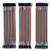 imageELEGOO 120pcs Multicolored Dupont Wire ampamp ELEGOO 3pcs Breadboard 830 Point
