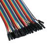 imageELEGOO 120pcs Multicolored Dupont Wire ampamp ELEGOO 3pcs Breadboard 830 Point