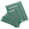 imageELEGOO 32 Pcs Double Sided PCB Board Prototype Kit for DIY Soldering with 5 Sizes Compatible with Arduino Kits
