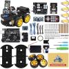 imageELEGOO UNO R3 Project Smart Robot Car Kit V40 Upgraded 37 in 1 Sensor Modules Kit 120pcs Multicolored Dupont Wire 