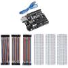imageELEGOO UNO R3 Board for Arduino ampamp 120pcs Multicolored Dupont Wire ampamp 3pcs Breadboard 830 Point