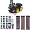 imageELEGOO UNO R3 Project Smart Robot Car Kit V40 Upgraded 37 in 1 Sensor Modules Kit 120pcs Multicolored Dupont Wire 