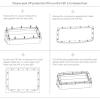 imageELEGOO 5PCS PFA Release Liner Film for Mars 3Mars 3 Pro 146  195mm with 0127mm Thickness and Stronger Release FunctionalityCompatible with Mono 2