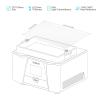 imageELEGOO 5PCS PFA Release Liner Film for Saturn 2344 Ultra Resin 3D Printer 273  176mm 0127mm Thickness with Stronger Release Functionality and 92 Light Transmittance Compatible with Saturn 8K5