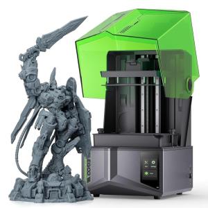 imageELEGOO Saturn 4 Resin 3D Printer 10quot 12K HD Mono LCD Smart Automatic Leveling AI Print Monitoring Large Printing Volume 862 x 484 x 866 inchesSaturn 4