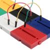 imageELEGOO 6PCS 170 tiePoints Mini Breadboard kit for Arduino Proto Shield Distribution Connecting Blocks