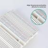 imageELEGOO 6PCS 400 Point Breadboard Kit Solderless Breadboards for Arduino Project Small Bread Board Electronics for Circuits PCB Prototype Board
