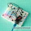 imageELEGOO 6PCS 400 Point Breadboard Kit Solderless Breadboards for Arduino Project Small Bread Board Electronics for Circuits PCB Prototype Board