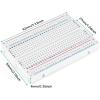 imageELEGOO 6PCS 400 Point Breadboard Kit Solderless Breadboards for Arduino Project Small Bread Board Electronics for Circuits PCB Prototype Board