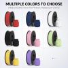 imageELEGOO Matte PLA Filament Lavender Purple 1KG 175mm 3D Printer Filament Dimensional Accuracy  002mm 1kg Carboard Spool 22lbs for Most FDM 3D Printers8250g Mint GreenLavender PurpleBlackWhiteRuby RedNavy BlueSakura PinkSunshine Yellow