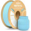 imageELEGOO Matte PLA Filament Lavender Purple 1KG 175mm 3D Printer Filament Dimensional Accuracy  002mm 1kg Carboard Spool 22lbs for Most FDM 3D PrintersIce Blue