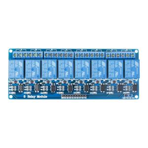imageELEGOO 8 Channel DC 5V Relay Module with Optocoupler Compatible with Arduino UNO R3 MEGA 1280 DSP ARM PIC AVR STM32
