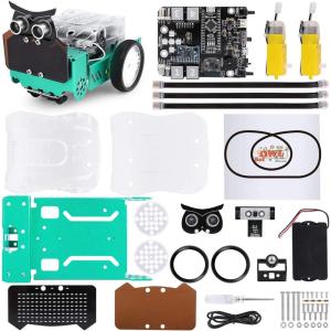 imageELEGOO Owl Smart Robot Car Kit for Arduino Robotics for Kids Ages 812 1216 STEM Science Kits Coding Robots Toys for 8 Year Old Boys Girls Teens Circuits Engineering Building Projects