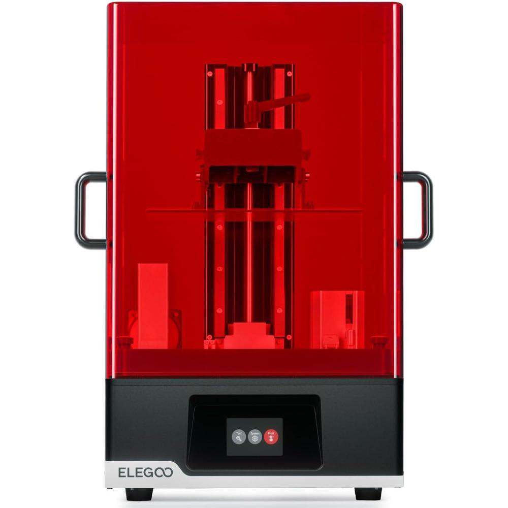 imageELEGOO Jupiter SE Resin 3D Printer Large MSLA 3D Printer with 128inch 6K Monochrome LCD Printing Size of 1094 x 615 x1181 Inch