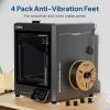 image:imageELEGOO 3D Printer Starter Kit for Centauri Carbon 3D Printing Accessory Including PLA Filament DualSided Build Plate Set Adhesive Glue 04mm Hardened Steel Nozzle Kit and AntiVibration Feet