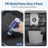 image:imageELEGOO 3D Printer Starter Kit for Centauri Carbon 3D Printing Accessory Including PLA Filament DualSided Build Plate Set Adhesive Glue 04mm Hardened Steel Nozzle Kit and AntiVibration Feet