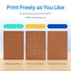 image:imageELEGOO Centauri Carbon Build Plate 3 Pack 256x256mm PEI Sheet Double Sided PET PEO PEY Flexible Magenetic Platform Removable Spring Steel Print Bed
