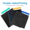 image:imageELEGOO Centauri Carbon Build Plate 3 Pack 256x256mm PEI Sheet Double Sided PET PEO PEY Flexible Magenetic Platform Removable Spring Steel Print Bed