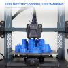 image:imageELEGOO PLA Filament Bundle 10KG 175mm 3D Printer Filament Dimensional Accuracy  002mm 10 Assortment Colors 1kg Spool22lbs BlackWhiteGrayRedYellowOrangeDark BlueNeon GreenPinkPurple1kg Sky Blue