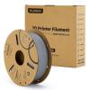 image:imageELEGOO PLA Filament Bundle 10KG 175mm 3D Printer Filament Dimensional Accuracy  002mm 10 Assortment Colors 1kg Spool22lbs BlackWhiteGrayRedYellowOrangeDark BlueNeon GreenPinkPurple1kg Grey
