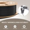 image:imageELEGOO Rapid PETG Filament 175mm Bundle 4KG High Speed 600mms 3D Printer Filament Accuracy  002 mm 1kg Cardboard Spool22lbs Fits for Most FDM 3D Printers BlackWhiteBeigeBrown1kg Transparent