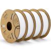 image:imageELEGOO PLA Filament Bundle 10KG 175mm 3D Printer Filament Dimensional Accuracy  002mm 10 Assortment Colors 1kg Spool22lbs BlackWhiteGrayRedYellowOrangeDark BlueNeon GreenPinkPurple41kg White