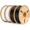 image:imageELEGOO Rapid PETG Filament 175mm Bundle 4KG High Speed 600mms 3D Printer Filament Accuracy  002 mm 1kg Cardboard Spool22lbs Fits for Most FDM 3D Printers BlackWhiteBeigeBrown41kg Black  White