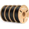 image:imageELEGOO Rapid PETG Filament 175mm Bundle 4KG High Speed 600mms 3D Printer Filament Accuracy  002 mm 1kg Cardboard Spool22lbs Fits for Most FDM 3D Printers BlackWhiteBeigeBrown41kg Black