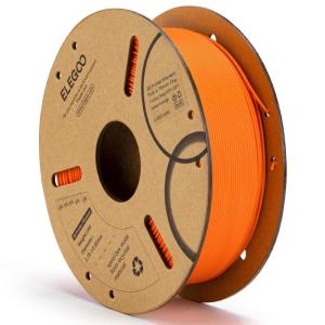 image:imageELEGOO PLA Filament Bundle 10KG 175mm 3D Printer Filament Dimensional Accuracy  002mm 10 Assortment Colors 1kg Spool22lbs BlackWhiteGrayRedYellowOrangeDark BlueNeon GreenPinkPurple1kg Orange
