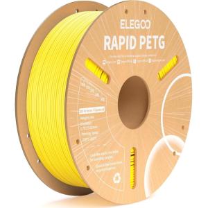 image:imageELEGOO Rapid PETG Filament 175mm Bundle 4KG High Speed 600mms 3D Printer Filament Accuracy  002 mm 1kg Cardboard Spool22lbs Fits for Most FDM 3D Printers BlackWhiteBeigeBrown1kg Yellow