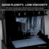 image:imageELEGOO ABSLike Resin 30 Upgraded 3D Printer Photopolymer Resin Higher HeatResistance Fast Curing High Precision NonBrittle Smoky Black 1000gBlack