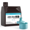 image:imageELEGOO ABSLike Resin 30 Upgraded 3D Printer Photopolymer Resin Higher HeatResistance Fast Curing High Precision NonBrittle Smoky Black 1000gBlue