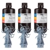 image:imageELEGOO ABSLike Resin 30 Upgraded 3D Printer Photopolymer Resin Higher HeatResistance Fast Curing High Precision NonBrittle Smoky Black 1000gGrey