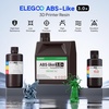 image:imageELEGOO ABSLike Resin 30 Upgraded 3D Printer Photopolymer Resin Higher HeatResistance Fast Curing High Precision NonBrittle Smoky Black 1000gTranslucent