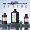 image:imageELEGOO ABSLike Resin 30 Upgraded 3D Printer Photopolymer Resin Higher HeatResistance Fast Curing High Precision NonBrittle Smoky Black 1000gYellow
